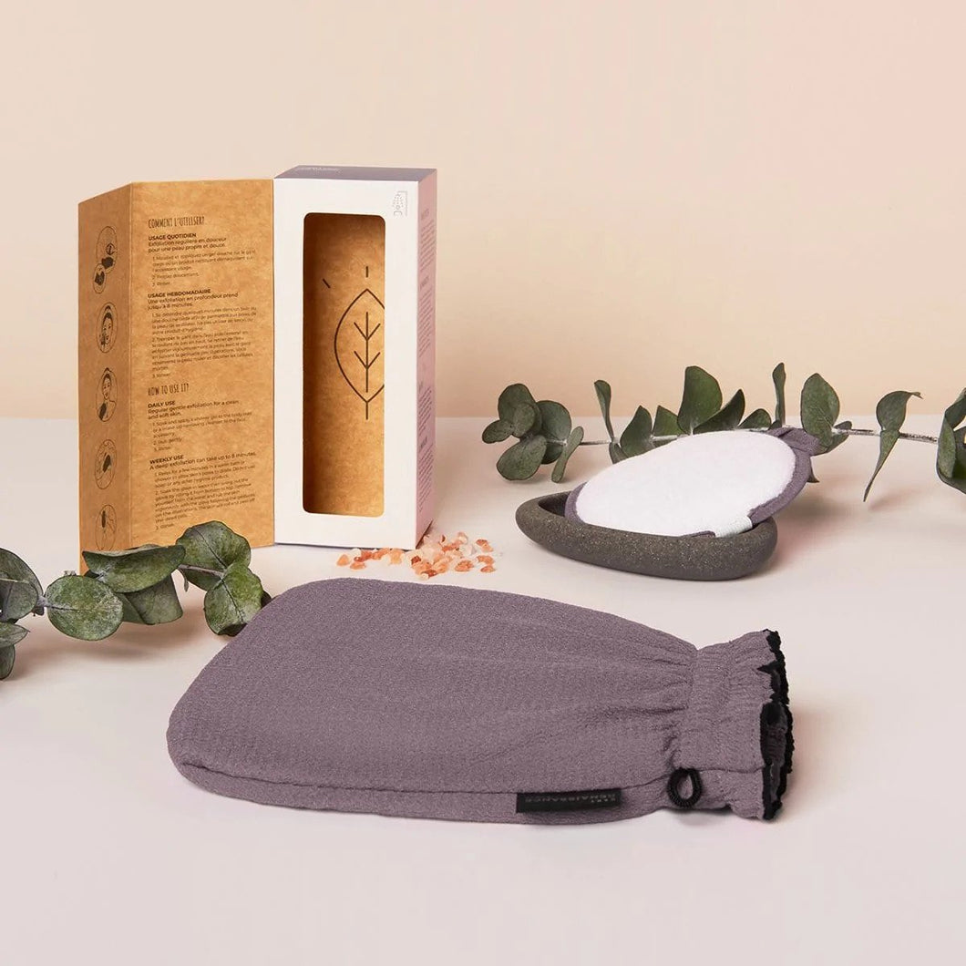 Renaissance Grey Face & Body Exfoliation Glove