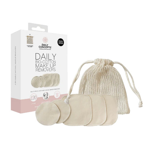 Daily Concepts Bio Cotton Makeup Pads with bag